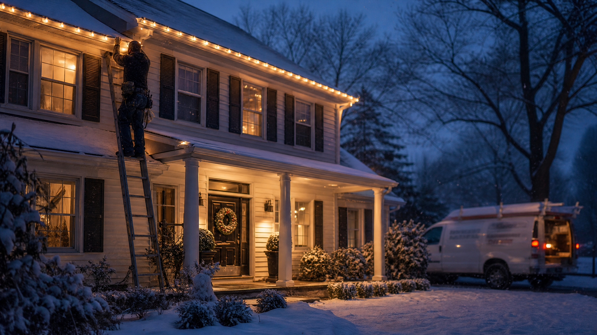 Cover image for: When to Schedule Holiday Lights in West Michigan