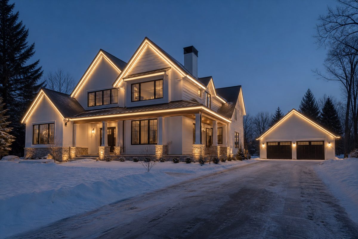 Ada Permanent Residential Install lighting project in Ada, MI